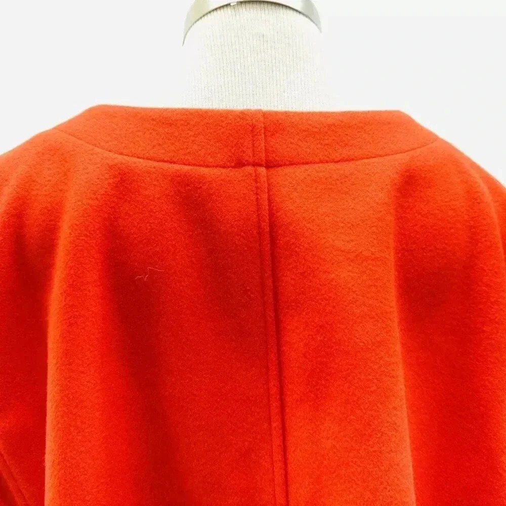 NWT CROFT & BARROW Women Button Down Round Neck Red Business Jacket Plus Size 2X - Picture 3 of 12